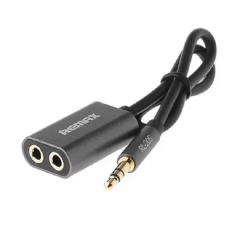 REMAX Qulmax 3,5mm Share Jack Kabel RL-20S Grau