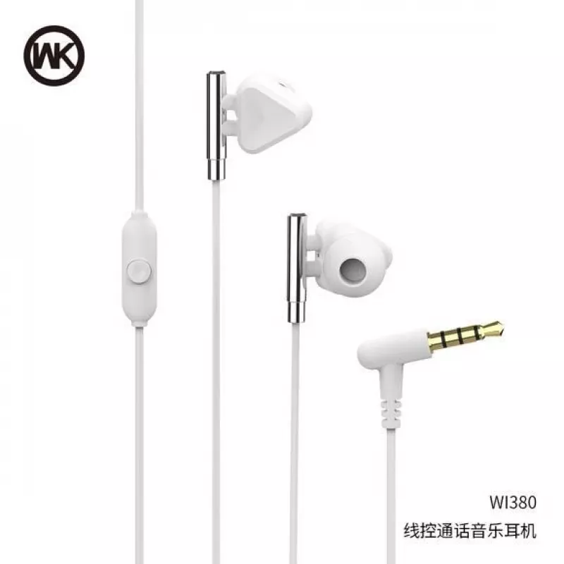 REMAX Universal WI380 Grau Kabelgebundene In-Ear-Kopfhörer mit Mikrofon