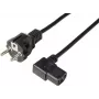 Renkforce Netzkabel 2,00 m Schwarz (RF-7176940)
