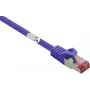 Renkforce RF-4724918 Cat6 S/FTP RJ45 Patchkabel, 1 m, Violett