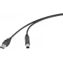 Renkforce USB 2.0 Kabel USB-A Stecker auf USB-B Stecker 2 m Schwarz RF-6830428