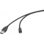 Renkforce USB 2.0 Kabel USB-A Stecker auf USB Micro-B Stecker 3 m Schwarz RF-6830434