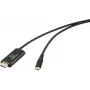 Renkforce USB-C auf HDMI Adapterkabel 2m Schwarz 4K@60Hz RF-7116130
