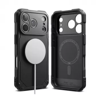 Ringke iPhone 17 Pro Max Case Rugged Gear Magnetic Black