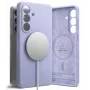 Ringke Silikon Magnetische MagSafe Hülle für Samsung Galaxy S26 Plus, Lavender