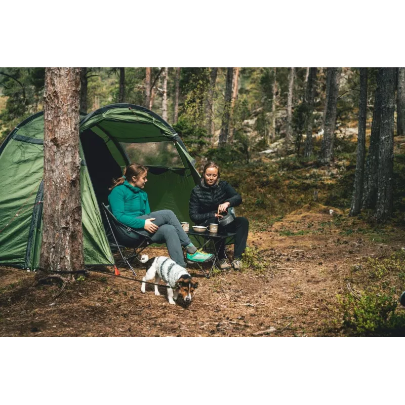 ROBENS Pilgrim Falt-Campingstuhl 120 kg Schwarz/Grau
