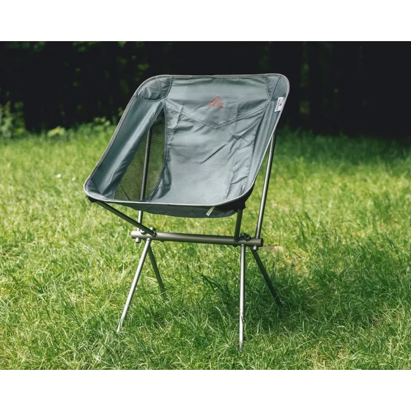 ROBENS Pilgrim Falt-Campingstuhl 120 kg Schwarz/Grau
