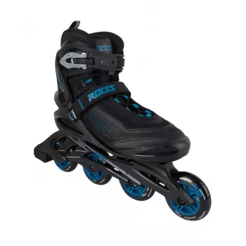 Roces Icon X Black Blue Inline Skates Größe 44