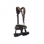 Rock Empire Atlas Uni AL Lock Ganzkörpergurt XS-M Schwarz/Gelb