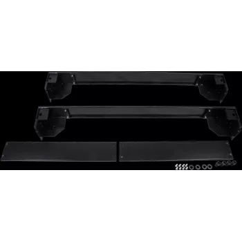 Rockstable 19 Zoll Mobile Plattform - Schwarz - SPCC-Stahl - 800 mm / 1000 mm