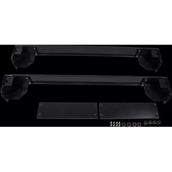 Rockstable 19 Zoll Rollensockel – Rollenplattform – Schwarz – SPCC-Stahl – 600 mm x 1000 mm