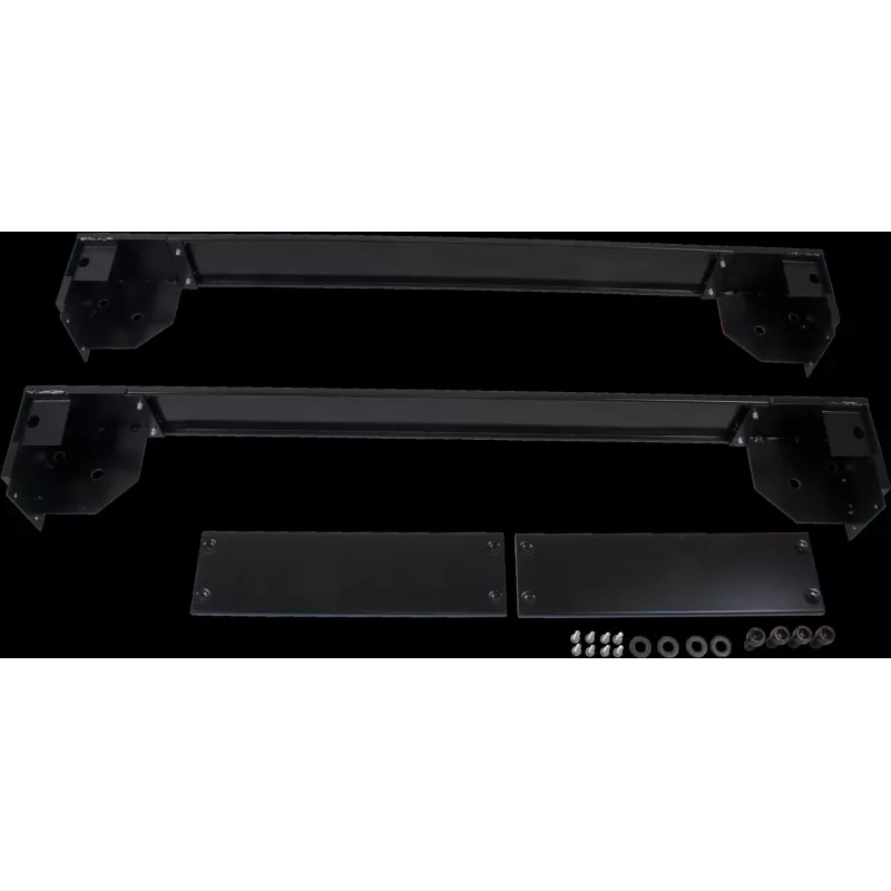 Rockstable 19 Zoll Rollensockel – Rollenplattform – Schwarz – SPCC-Stahl – 600 mm x 1000 mm