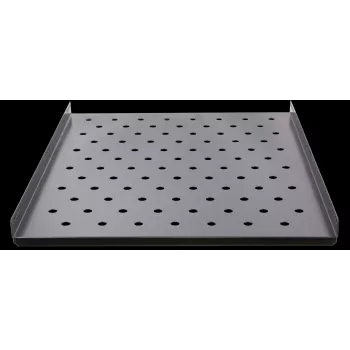 Rockstable RS19-FH69 1U 19-Zoll-Fachboden, Stahl, Schwarz