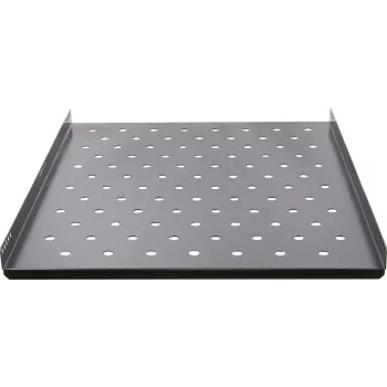 Rockstable RS19-FH69 1U 19-Zoll-Fachboden, Stahl, Schwarz