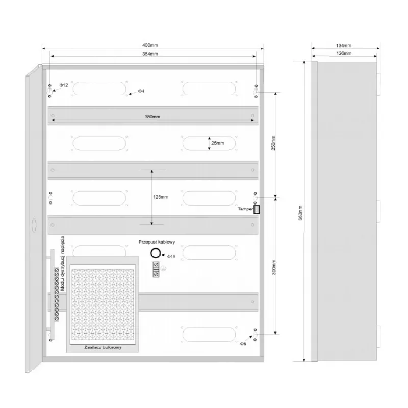 ROGER ME-5-S Gehäuse