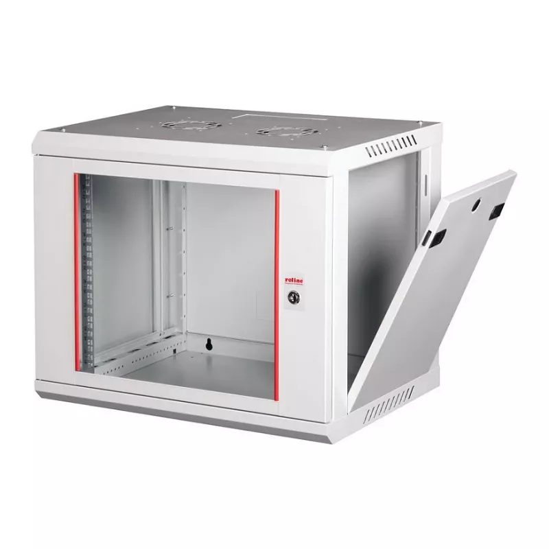 ROLINE 19-Zoll-Wandgehäuse Basic Plus 9U, 600x450 mm (BxT), Grau