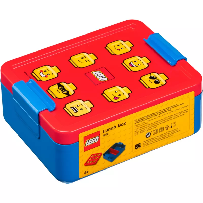 ROOM COPENHAGEN LEGO Brotdose Iconic Classic Rot/Blau 1,2L