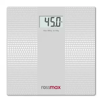 ROSSMAX WB101 Glas-Personenwaage - Super Slim / Elektronisch