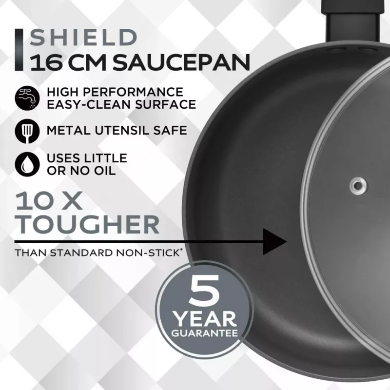 Russell Hobbs RH028391EU7 Shield 16cm Antihaft-Kochtopf