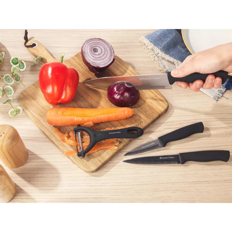 Russell Hobbs RH031521 Venus 4-teiliges Messer- und Schäler-Set