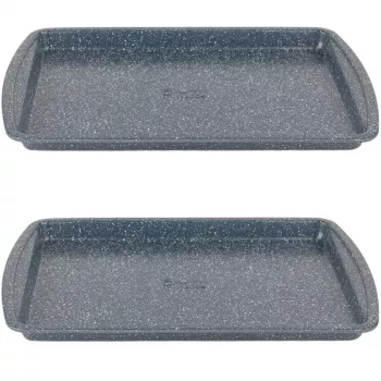 Russell Hobbs RH03858 Nightfall Stone Backblech 2er-Pack