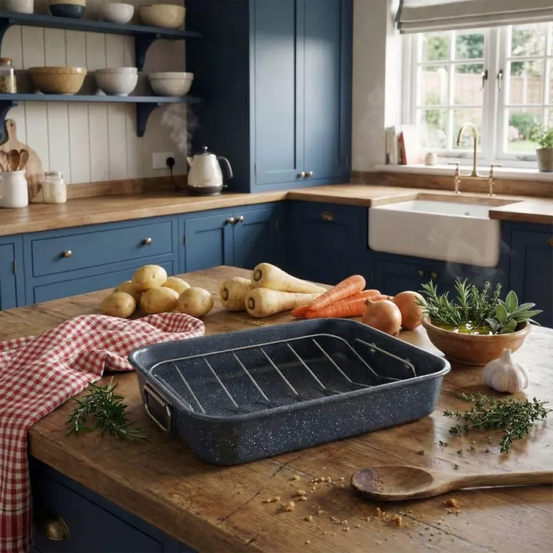 Russell Hobbs RH04097 Nightfall Stone Bräter und Rost