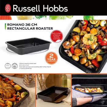 Russell Hobbs Romano 36cm rechteckiger Bräter