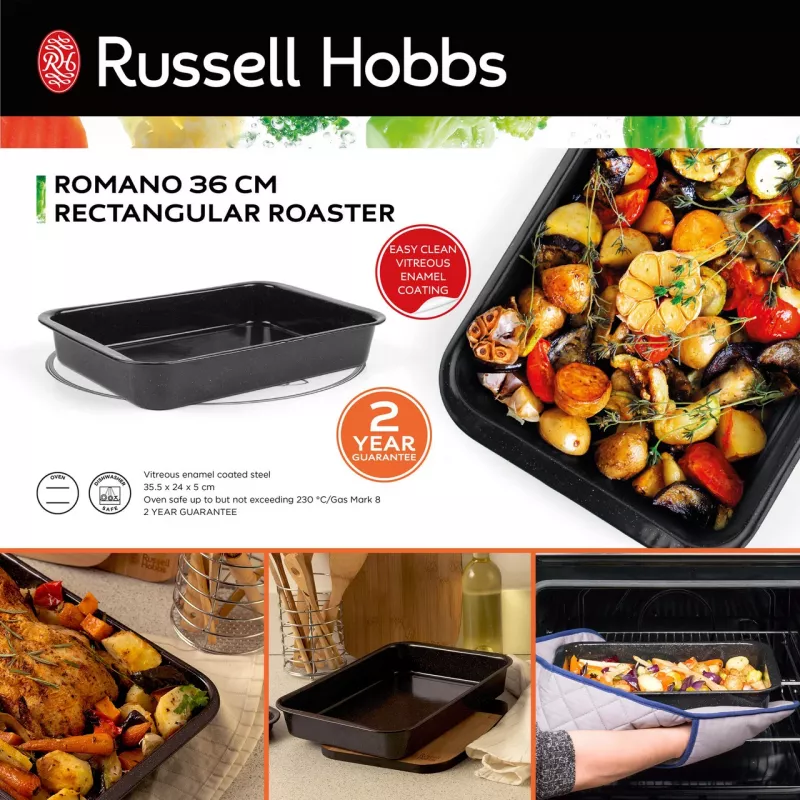 Russell Hobbs Romano 36cm rechteckiger Bräter