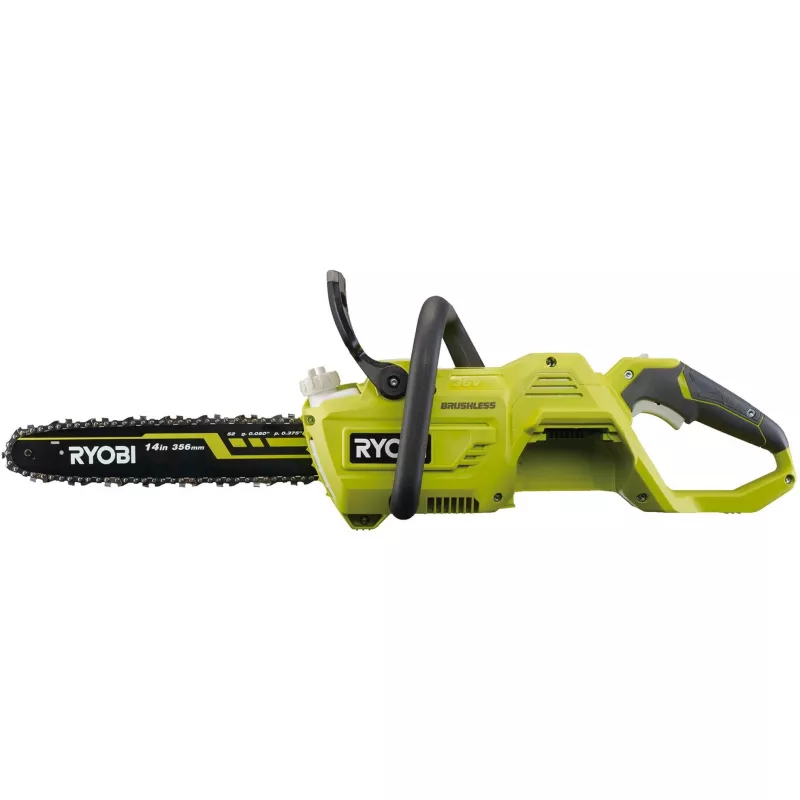 RYOBI MAX POWER Akku-Kettensäge RY36CSX35A-0, 36 V (Grün/Schwarz, Gerät nur)