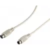 S CONN MAXIMUM CONNECTIVITY ShiverPeaks PS/2 Verlängerungskabel, 6-pol Mini DIN Stecker auf Buchse, 3,0 m, Schwarz 78106-3