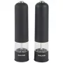 Salter 7524 BKXRUP3 Soft-Touch Elektrisches Mühlen-Set, Mattschwarz