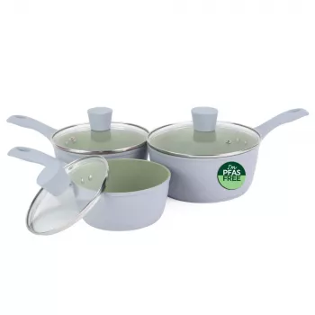 Salter BW092831EU7 Earth 3-teiliges (16/18/20cm) Kochtopfset