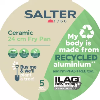 Salter BW12871EU7 Keramik-Bratpfanne 24 cm