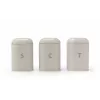 Salter BW13729OEU7 Pebble 3-teiliges Vorratsdosen-Set Stone, Beige