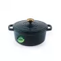 Salter BW13771GR Chester 3,4L Gusseisen Schmortopf 24 cm, Grün