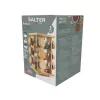 Salter BW14238 Bambus drehbares Gewürzregal mit 16 Glasgefäßen
