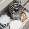 Salter BW14354 Stack-In Edelstahl 3-teiliges (16/22/24 cm) Kochtopf-Set