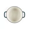 Salter BW14433GR Chester 2L Shallow Cast Iron Casserole Pot 20 cm, Green