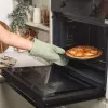 Salter BW14483 Brilliance Pizzablech 33 cm, emaillierter Stahl, PFAS-freie Antihaftbeschichtung, schwarz gesprenkelt