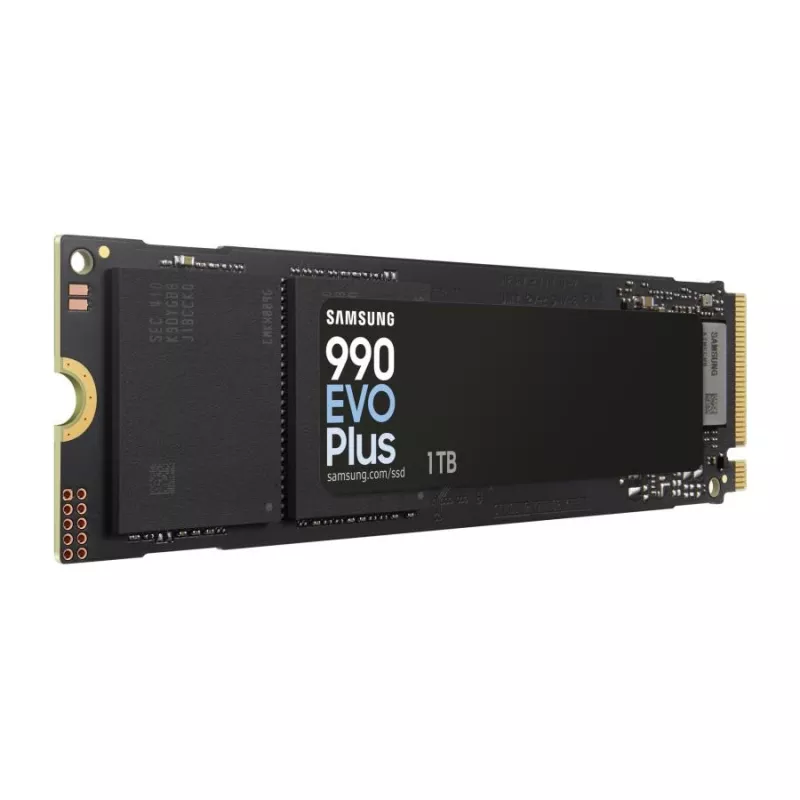 Samsung 990 EVO Plus SSD 1 TB M.2 PCIe 4.0 7150 MB/s 1350000 IOPS Schwarz