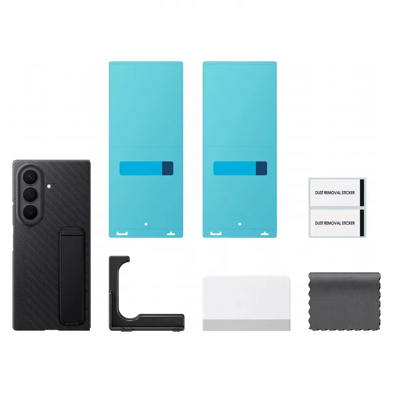 Samsung Carbon Standing Case für Galaxy Z Fold8 Ultra, Schwarz