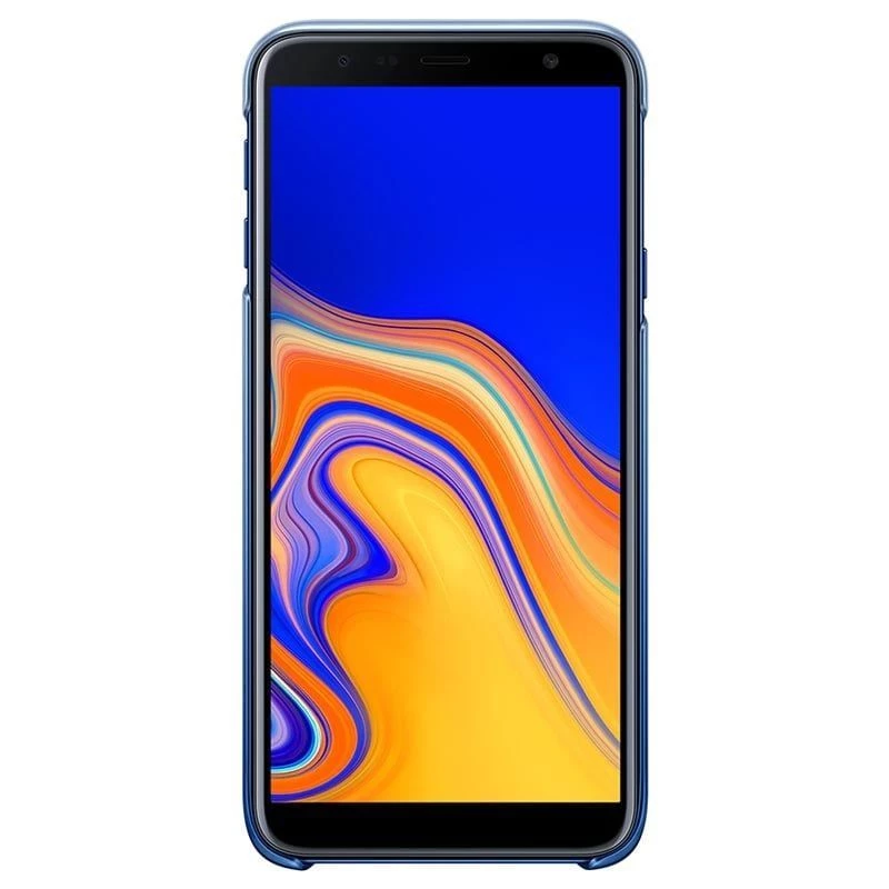 Samsung Galaxy J4 Plus Gradation Cover EF-AJ415CLEGWW Blau