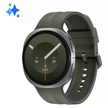 Samsung Galaxy Watch 9 LTE 44mm Graphite Smartwatch - 4G LTE, Super AMOLED, Edelstahl