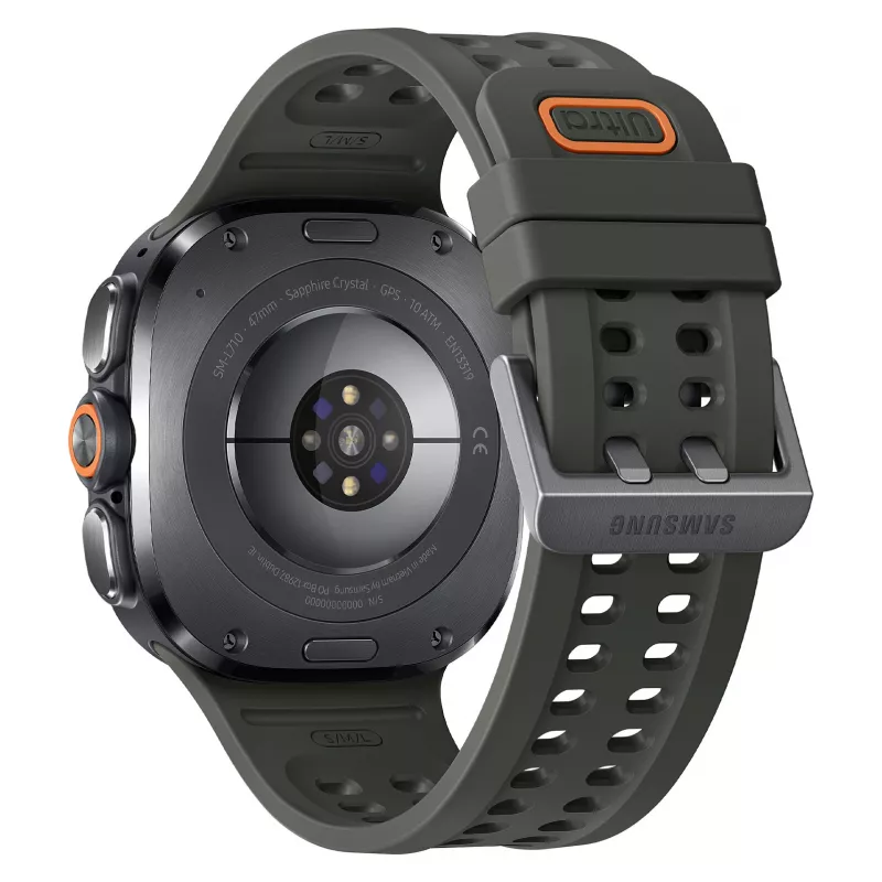Samsung Galaxy Watch Ultra2 3.81 cm (1.5) Super AMOLED 47 mm Touchscreen 4G LTE Silber Wi-Fi GPS