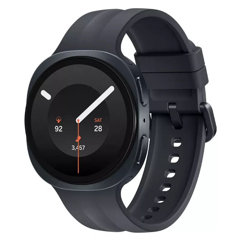 Samsung Galaxy Watch9 LTE SM-L345 40 mm Smartwatch, 1,3" Display, GPS, WLAN, Wear OS, Sportarmband S/M, Graphite