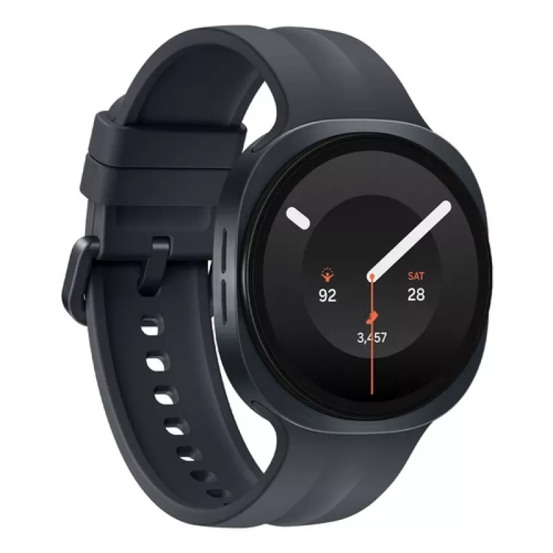 Samsung Galaxy Watch9 LTE SM-L345 40 mm Smartwatch, 1,3" Display, GPS, WLAN, Wear OS, Sportarmband S/M, Graphite