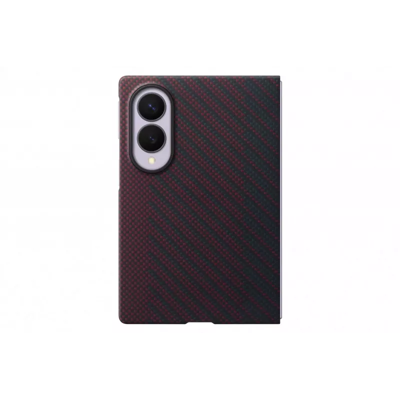 Samsung EF-KF971 Carbon Magnet Hülle für Galaxy Z Fold8, Rot