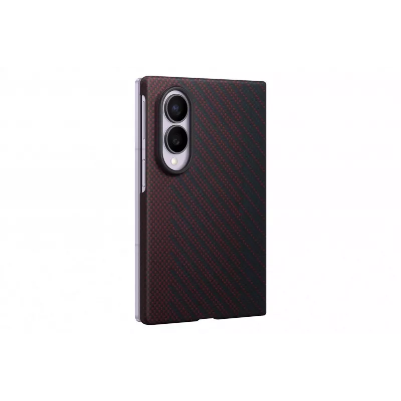 Samsung EF-KF971 Carbon Magnet Hülle für Galaxy Z Fold8, Rot