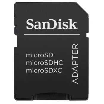 SanDisk Ultra 64GB microSDXC Speicherkarte mit SD Adapter