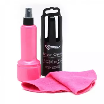 Sbox CS-5005P Bildschirmreiniger 150ml Pink